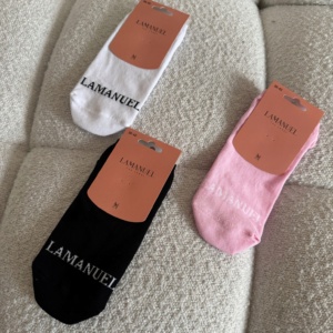 LA MANUEL SKARPETKI DAMSKIE BASE CZARNE - Image 1