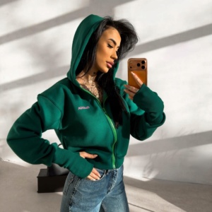 O LA VOGA BLUZA LUMINK ZIELONA M - Image 1