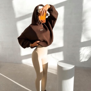 O LA VOGA DOPASOWANE LEGGINSY OLAVOGA FLEXIBLE BEŻOWA S - Image 1