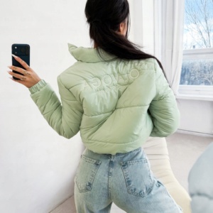 O LA VOGA KURTKA PIKOWANA PUFFA MATCHA S - Image 1