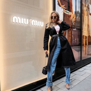 O LA VOGA PŁASZCZ OLAVOGA ZYRO CZARNY XS - Image 1