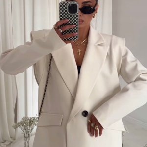 LA MILLA WIGILIA MARYNARKA LAMILLA SUKIENKA Z PASKIEM BEŻOWA - Image 1